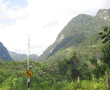 Vista al valle V con monta�as selv�ticas