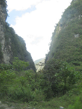 El
                      valle en forma de V con vista