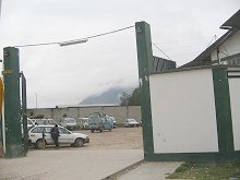 Oxapampa, Terminal Terrestre,
                                Eingang