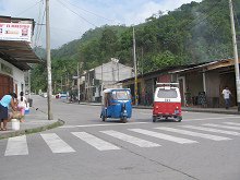 Kreuzung nach La Merced