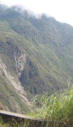 Wasserfall, Nahaufnahme