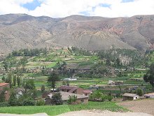 Landwirtschaftliche Ebene bei Tarma