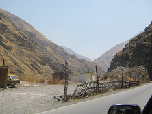 Blick voraus in Richtung Nebel