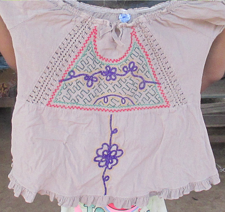 La
              flor del toe, primer plano