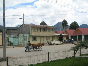 Jir�n Bolognesi, casa con mirador en
                          marr�n claro pastel