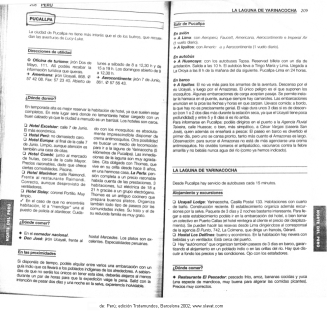 Hotels in Pucallpa (Trotamundos), p. 208-209