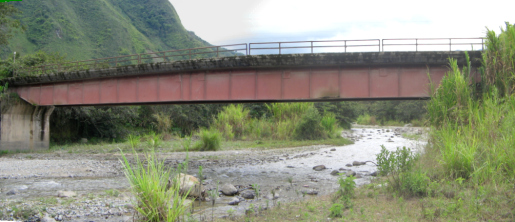 Die Br�cke �ber den
                                  Santa-Clara-Fluss, Panoramafoto