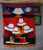 Ecuador Salasaca: Wandteppiche /
                                  tapices decorativos / tapistry