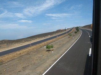 Pista en construcci�n