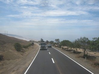 Panamericana con vista atr�s