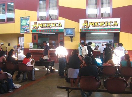 El puesto de la empresa Am�rica