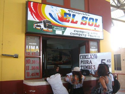 Puesto de la empresa El Sol