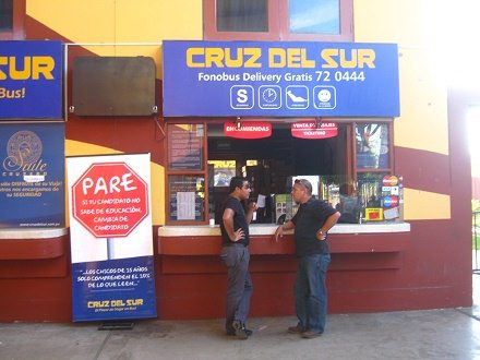 El puesto de Cruz del Sur