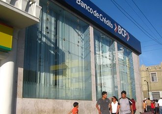 Banco cr�dito en Chimbote