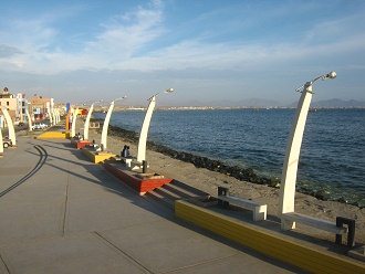 Hilera de farolas 01