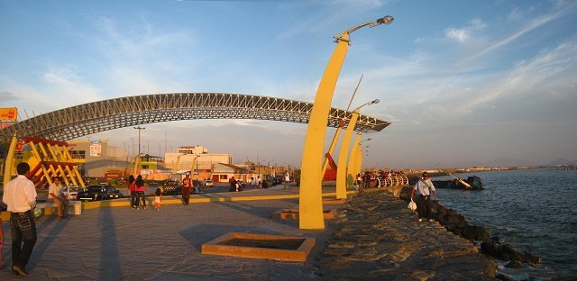 Plaza Grau, techo, foto panor�mica