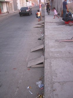 Rampitas a la acera alta