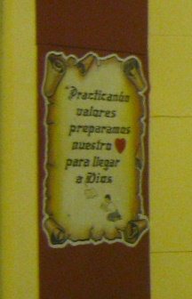 Colegio "Coraz�n de Jes�s", la
                          propaganda de mantenimiento