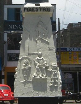 Monumento "maestro" 01,
                                  relieve