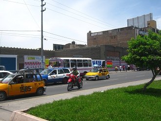 Bus p�blico de Chimbote