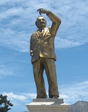 Monumento de maestro Torre 01, primer
                plano