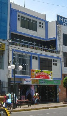 La casa del arquitecto Roberto Brice�o
                          Franco, primer plano